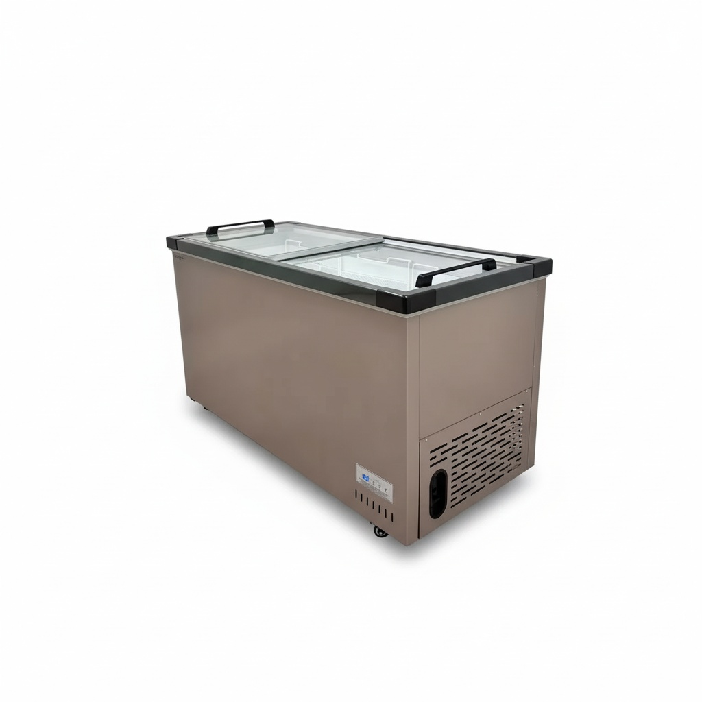 Commercial Chest Freezer - Коммерческий морозильный ларь с глубокой заморозкой,